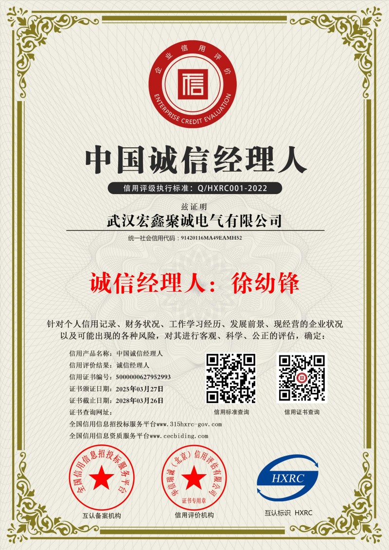 Wuhan Hongxin Jucheng Electric Co., Ltd.