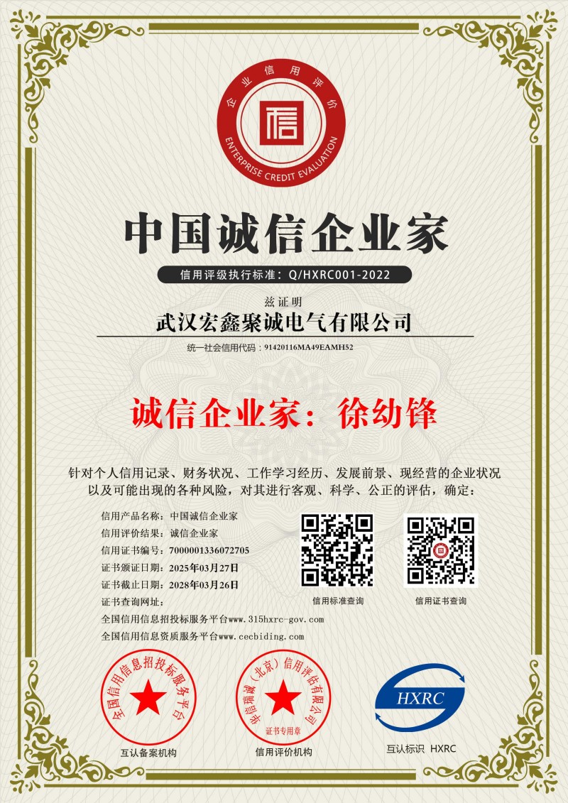 Wuhan Hongxin Jucheng Electric Co., Ltd.